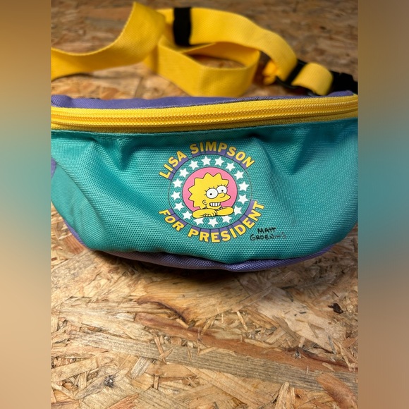 Vans x Simpsons Fanny Pack Lisa For President Collab - Picture 3 of 8